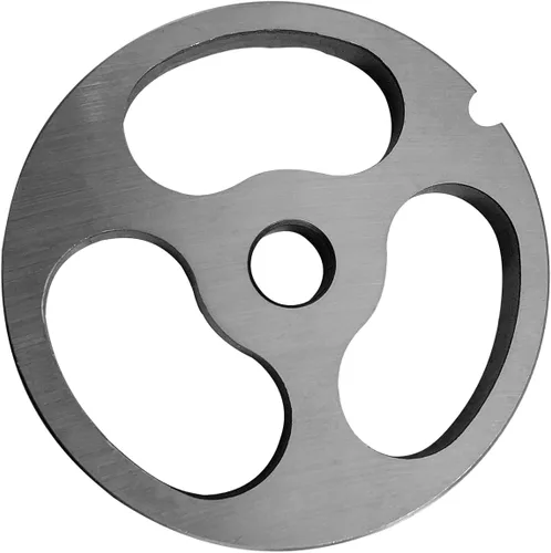 Miniatura 8 de Discos de Placas de Cuchillas para Moledora de Carne de Acero Inoxidable #12 Compatibles con Picadora de Alimentos FGA y Hobart, Cabelas, Weston