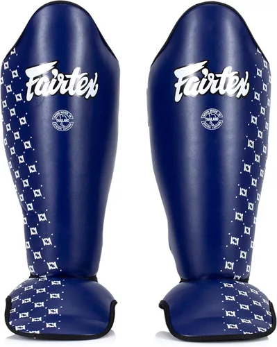 Miniatura 7 de Fairtex Espinilleras SP5 Muay Thai para hombres, mujeres, niños Las espinilleras son premium, ligeras y duraderas Protección extendida para Negro