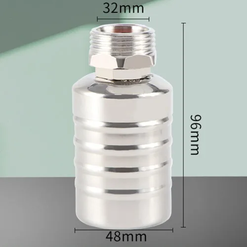 Miniatura 3 de Stainless Steel Automatic Water Level Controller with Float Valve for Tank, 304 SS Construction, Reliable Inflow Regulation for Garden, Kitchen