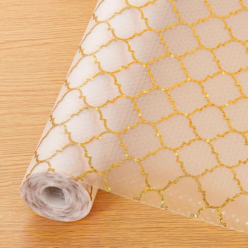Miniatura 12 de Cooyes Revestimiento de Estante para Gabinetes de Cocina – Forro de Cajón Impermeable No Adhesivo – Material EVA Duradero Papel de Estante Fácil