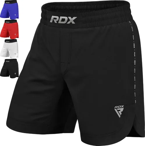RDX Pantalones cortos de MMA para entrenamiento y kickboxing Pantalones cortos de lucha para artes marciales lucha en jaulas Muay Thai BJJ boxeo