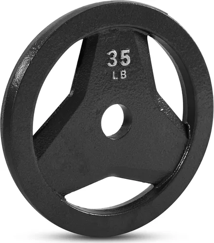 Miniatura 19 de JFIT Olympic 2 Inch Grip Plates and Bumper Plates for Barbell - Single Weights or Sets of 2 (Muliple Weights)