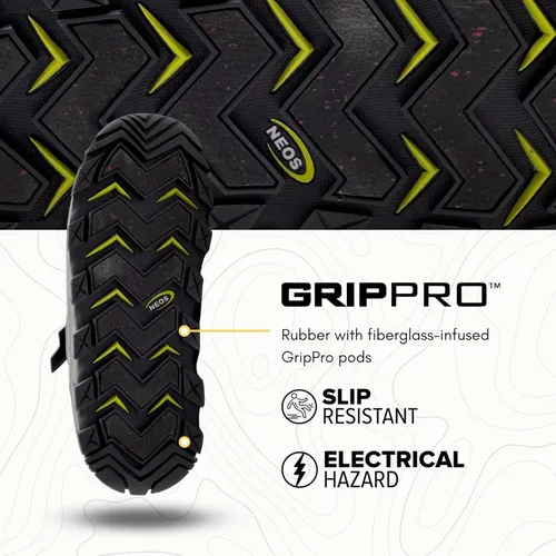 Miniatura 3 de Neos Klondike Botas impermeables de invierno para hombre y mujer - EH, antideslizantes, para nieve, botas de trabajo - Calificadas para -20°F