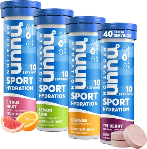 Miniatura 5 de GU Energy Original Sports Nutrition - Gel energético, 24 unidades, sabores surtidos y tabletas de electrolitos Nuun Sport para hidratación