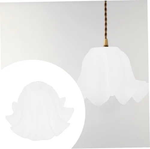 Miniatura 7 de DOITOOL Pantalla de cristal esmerilado Pantalla de luz colgante Pantalla decorativa para lámpara de pared