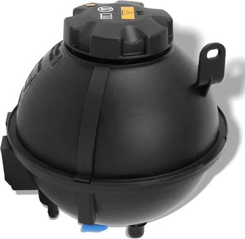 Miniatura 24 de SCITOO Tanque de Radiador Botella de Reserva de Refrigerante de Recuperación de Desbordamiento [Con Sensor y con Tapa] 1L Universal Azul Reemplazo #