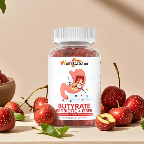 Miniatura 7 de Gomitas de butirato Suplemento para la salud intestinal: butirato con probióticos y fibra prebiótica gomitas para mujeres y hombres sin azúcar Apoyo