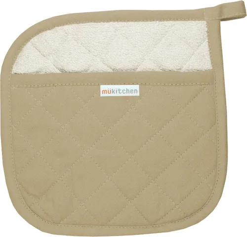 Miniatura 7 de MÜkitchen MÜpotholder - Agarradera de cocina de algodón en espiga Almohadilla caliente multiusos Lavable a máquina y duradera (arándano)