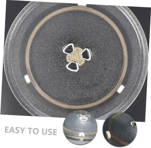 Miniatura 2 de Anillo giratorio para microondas, placa circular para microondas, anillo giratorio para placa, plástico resistente, instalación simple, suministros