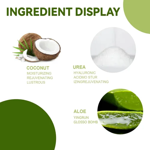 Miniatura 7 de Crema reparadora de pies de manteca de karité, ungüento curativo de la piel para talones agrietados y pies secos Crema exfoliante para masaje de 1