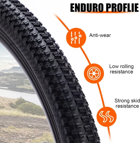 Miniatura 3 de WEEROCK MTB Bike Tire Two Pack 27.5/29 Inch Tire Folding Bead Replacement Tyre 27.5 x 1.95/29 x 2.1 Bicycle Tires with/Without Inner Tubes for 27.5