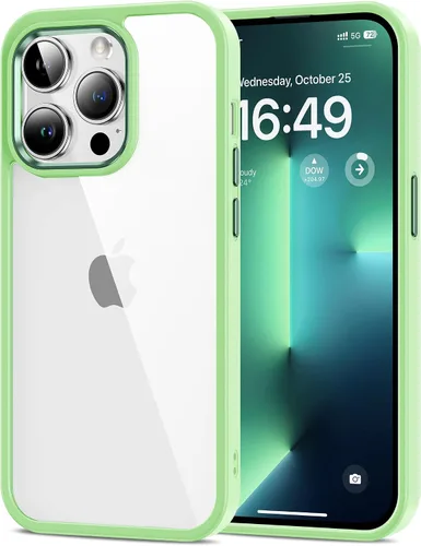 Miniatura 40 de HOOMIL Funda para iPhone 7 Plus/iPhone 8 Plus de 5.5 pulgadas, no amarillea, protección contra caídas, cubierta trasera dura transparente