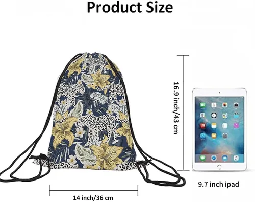 Miniatura 6 de Mochila con cordón de unicornio arcoíris y bolsa de gimnasio con cordón, Multi-a139, Mochilas de viaje