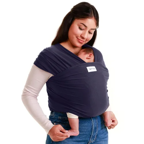 Miniatura 7 de Sleepy Wrap Pañuelo elástico ergonómico para bebé portabebés para recién nacidos a niños pequeños - Pañuelo para bebé ligero manos libres 7-35