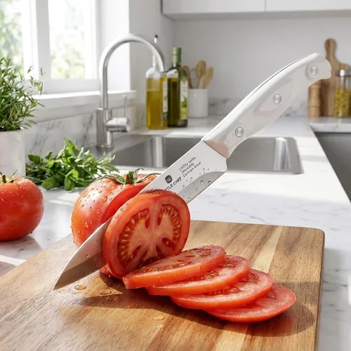 Miniatura 6 de Cuchillo de chef 3 piezas, cuchillo de cocina ultra afilado, juego de cuchillos de chef de acero inoxidable de alto carbono