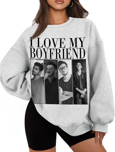 Miniatura 35 de Sudaderas con capucha personalizadas diseñan el tuyo propio, retrato de camisa de la foto, regalos personalizados para el día de San Valentín