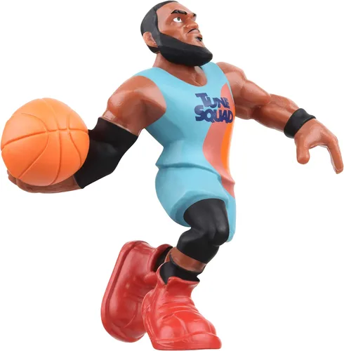 Miniatura 8 de Moose Toys Space Jam: A New Legacy - Paquete de 4 - Lebron, Bugs Bunny, Wile E. Coyote y 1 figura misteriosa - Banco, multicolor, 14574