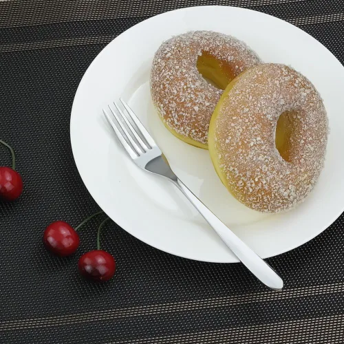 Miniatura 9 de Kekow Tenedores de postre de 12 piezas, acero inoxidable, 7 pulgadas