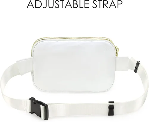 Miniatura 46 de ZORFIN Riñonera para mujeres y hombres, riñonera de moda con correa ajustable para exteriores, entrenamiento, viajes, casual, correr, senderismo