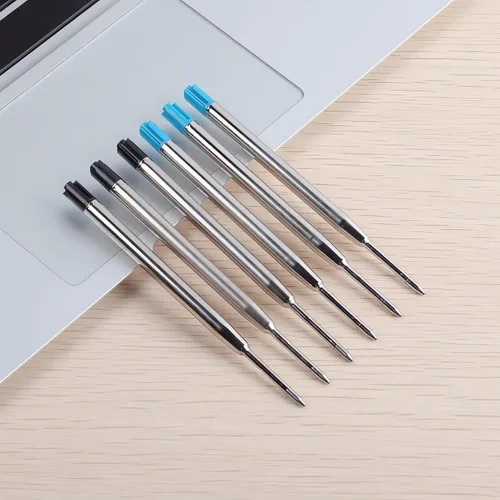 Miniatura 3 de Recambios para bolígrafos, 3.9 pulgadas de tinta negra, repuesto de tinta de repuesto para bolígrafo Parker Pen táctico (paquete de 10)