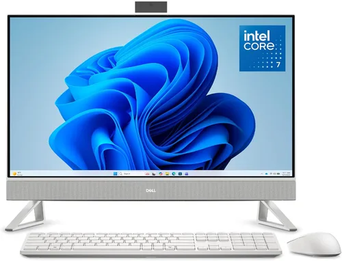 Miniatura 12 de Dell 27 Computadora de escritorio todo en uno ec27250-Pantalla FHD de 27 pulgadas (1920 x 1080), Procesador Intel Core 5 120U, Gráficos Intel, RAM