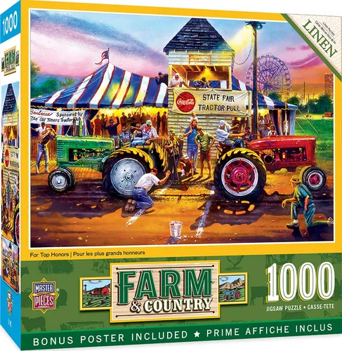 Miniatura 4 de Masterpieces Pete & Paul's Produce - Rompecabezas de 1000 piezas para adultos