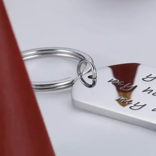 Miniatura 3 de Llavero de regalo para el día de San Valentín para esposo, novio, aniversario, regalo de cumpleaños, para parejas, llaveros, mujeres, hombres
