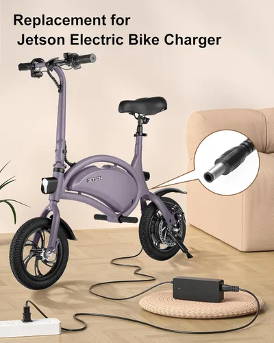 Miniatura 2 de Cargador de scooter eléctrico de 42 V 2A compatible con Jetson Electric Bike JY-420150 para Jetson Bolt/Bolt