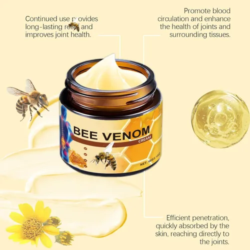 Miniatura 3 de Gel para articulaciones de veneno de abeja, ungüento profesional de veneno de abeja, crema de veneno de abeja, crema para articulaciones y huesos