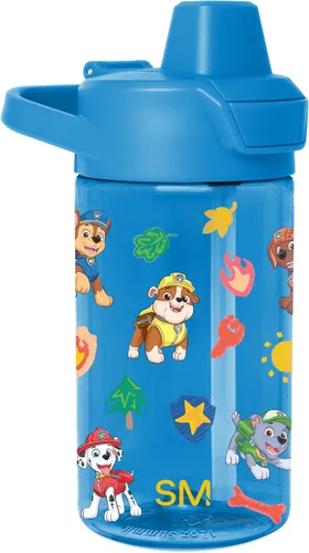 Miniatura 27 de Simple Modern Peppa Pig Botella de Agua Summit de Plástico Tritan para Niños 12 oz Taza Sin BPA con Tapa de Pajita Cubierta a Prueba de Fugas