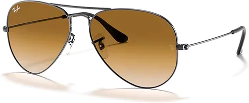 Miniatura 16 de Ray-Ban RB3025 - Lentes de sol de aviador de metal para hombre y mujer + paquete con kit de cuidado de gafas iWear de diseñador