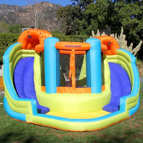 Miniatura 8 de Tobogán rígido de agua inflable de Sportspower., Double Slide