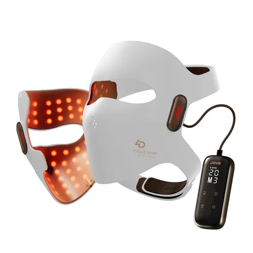 Miniatura 7 de JOVS Máscara de terapia de luz láser 4D, color negro
