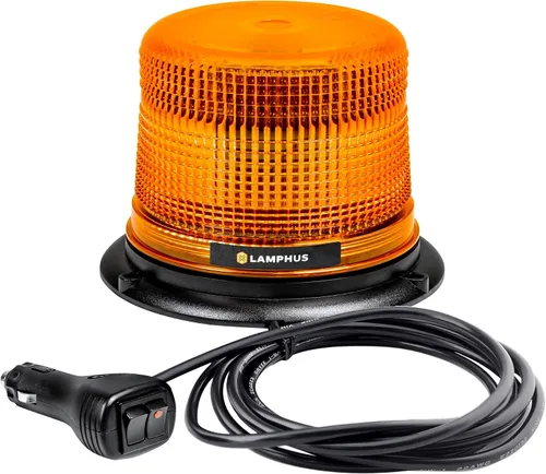 LAMPHUS AURA 5.5" SAE Clase 1 LED de 12 W luz estroboscópica de emergencia Advertencia luz testigo para remolque construcción camiones Vehículos de