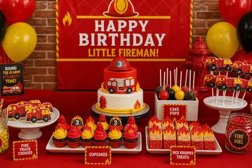 Miniatura 2 de Molde de caramelo de chocolate piruleta de camión de bomberos 3313