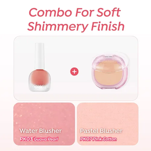 Miniatura 6 de A'PIEU Juicy-Pang Water Blusher [PK04] - Rubor líquido afrutado para mejillas, color modulable y difuminable, acabado húmedo hidratante con mezcla