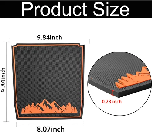 Miniatura 5 de Tapete para cubierta de salpicadero para Subaru Forester 2019-2023 2024 Subaru Crosstrek Impreza 2018-2023, inserto interior antipolvo personalizado