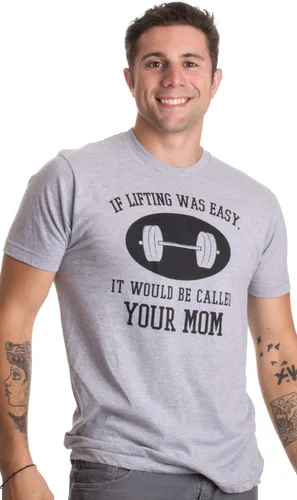 Miniatura 3 de If Lifting was Easy, It'd be Called Your Mom Divertida camiseta de entrenamiento
