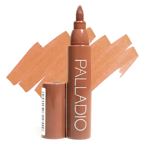 Palladio Tinte de labios, fórmula hidratante e impermeable, color mate, larga duración, acabado natural a prueba de manchas, marcador preciso con