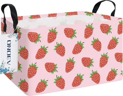 Miniatura 28 de Cesta de lavandería plegable rectangular, canasta de lona, cesta para guardería, adecuada para niños, oficina, dormitorio, ropa, almacenamiento