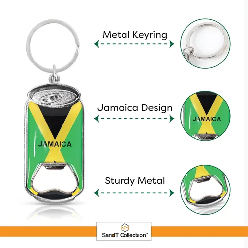 Miniatura 4 de Llavero abrebotellas de cerveza Jamaica - Lata Abrelatas de cerveza