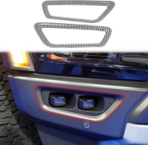 Miniatura 7 de Luz antiniebla para parachoques delantero, rejilla de señal para Ford F150 Raptor 2021+ (rojo (para 24-25 V8))