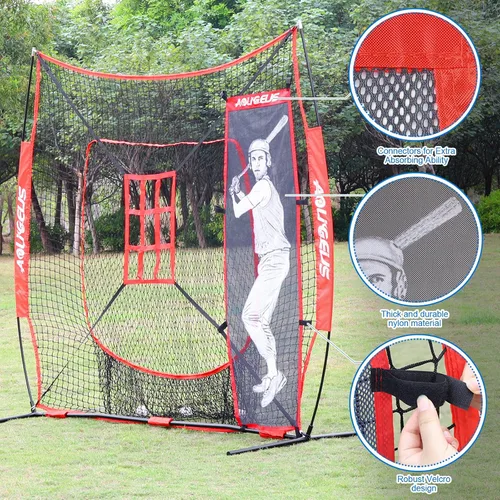 Miniatura 5 de Maniquí de bateo de sóftbol de béisbol, objetivo de lanzamiento, con accesorio de zona de golpe ajustable, ayuda de lanzamiento para una mayor