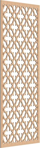 Miniatura 89 de Madison Paneles de pared decorativos de madera con calado, 9 3/8 pulgadas de ancho x 24 3/8 pulgadas de alto x 3/8 de alto, roble rojo rojo (Red Oak)
