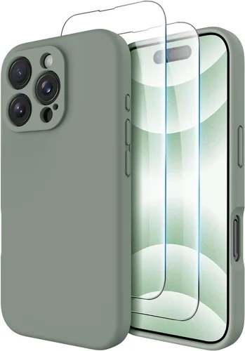 Miniatura 236 de OTOFLY Funda para iPhone 11, funda para teléfono 11, delgada, a prueba de golpes, antihuellas, forro de microfibra antiarañazos, funda protectora