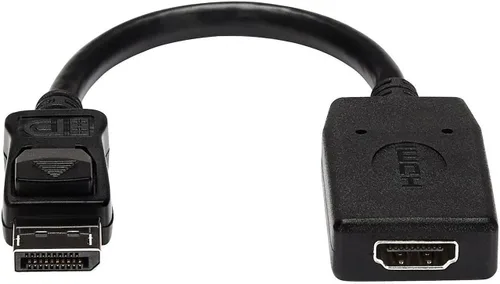 Miniatura 2 de Conversor de video con DisplayPort a HDMI 4K con audio, de la marca StarTech Estándar Negro