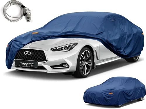 Miniatura 142 de Kaugung Funda de coche resistente para BMW M2 (2019-2024), impermeable, resistente a todo tipo de clima, protección contra el sol, lluvia, polvo