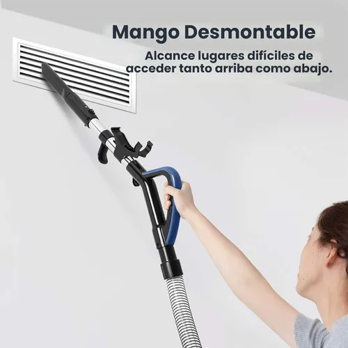 Miniatura 4 de Eureka PowerSpeed Aspiradora Vertical Ligera para Alfombras y Pisos Duros, Potente Aspiradora Vertical sin Bolsa para el Hogar con Mascotas, Azul