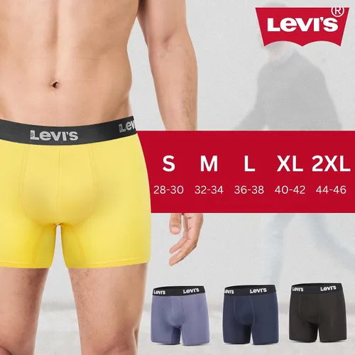 Miniatura 6 de Levi's Calzoncillos tipo bóxer de microfibra para hombre, ultra suaves, paquete de 4