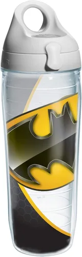 Miniatura 16 de DC Comics Batman Logo Vaso de 16 onzas con tapa